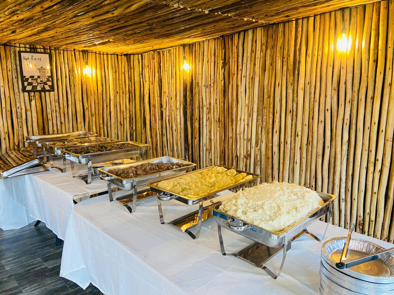 Buffet setup